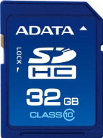 A-data 32GB SDHC Class 10 (ASDH32GCL10-R)